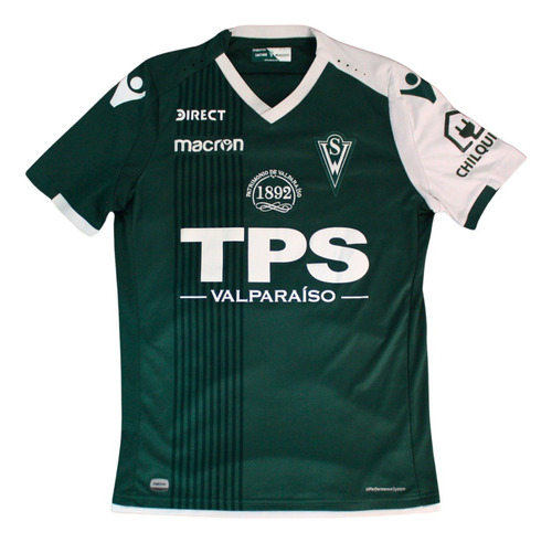 Camiseta Local Santiago Wanderers 2019, Macron, Talla S