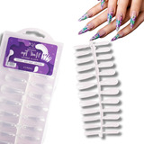 Uñas Soft Gel Ballerina City Girl 240 Pcs Postizas Manicura