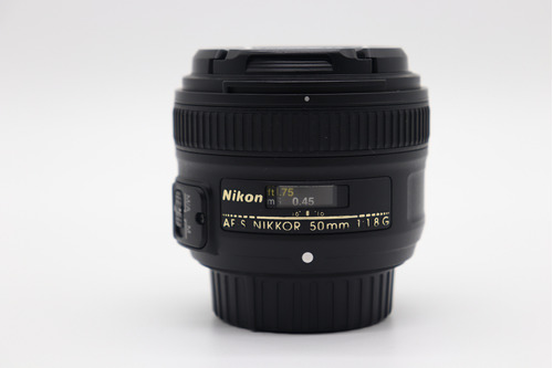 Lente Nikon 50mm F/1.8 Fx Serie G Muy Buenas Condiciones