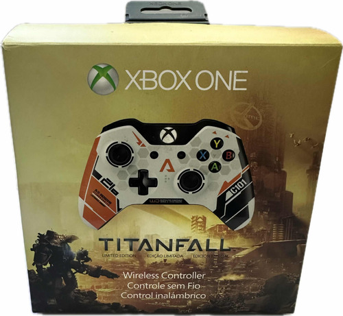 Control Xbox One 1ra. Gen Edición Titanfall En Caja Original
