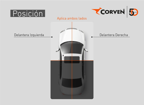 Amortiguador Corven Seat Cordoba Del. Izq-der. Foto 3