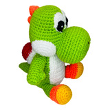 Peluche Tejido A Mano Yoshi Grande Crochet :)