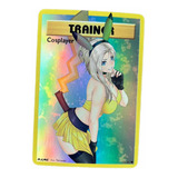 Pokemon Tcg Tarjeta, Carta Trainer Cosplayer Pikachu 3 De 3.