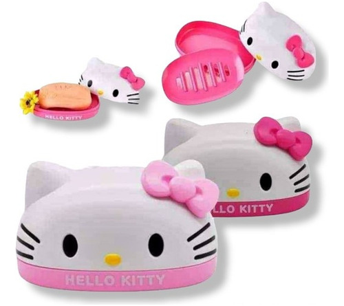 Jabonera Hello Kitty Sanrio Baño
