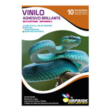 Vinilo Adhesivo Blanco Glossy Imprimible A3+(33x48) 10 Hojas