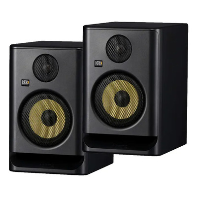 Par Krk Rokit 5 G5 Monitores Campo Cercano Biamplificado Color Negro | Meses sin interés