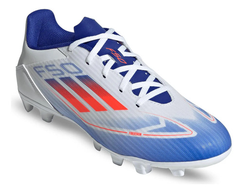 Tenis  De Fútbol adidas Hombre F50 Club Fxg Cómodo Blanco | Envío gratis