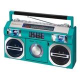 Studebaker Turquesa Retro Street Bluetooth Streaming Boombox