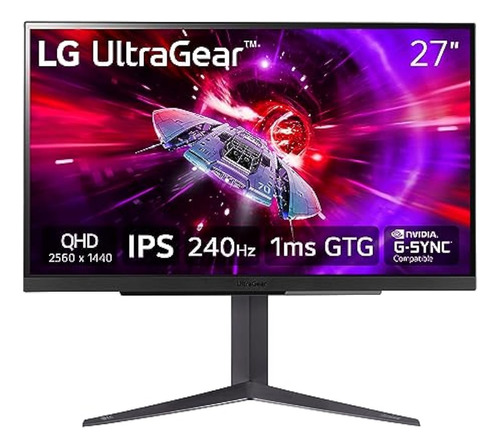 Monitor Para Juegos LG Ultragear Qhd (2560x1440) De 27 , 240