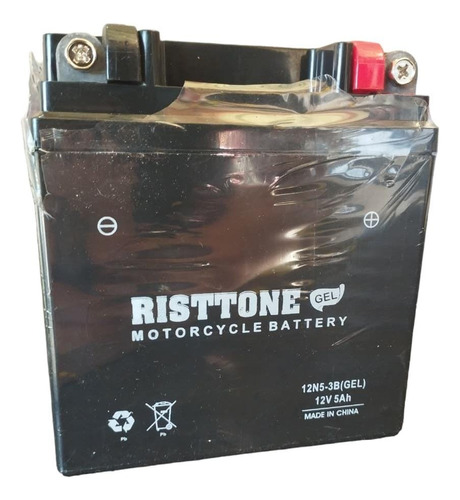 Bateria Gel Para Moto 12n5-3b Risttone