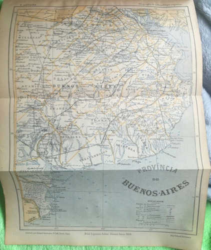 Mapa Buenos Aires Antiguo