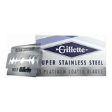 Lâminas De Babear Gillette Platinum Cartela C/ 100 Un