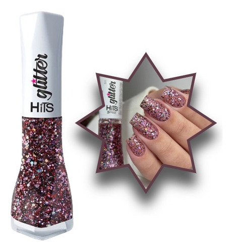 Esmalte Hits Glitter Toronto 8ml