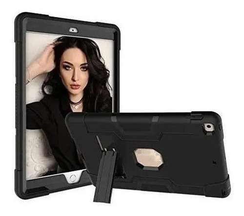 Funda Uso Rudo Para iPad 9.7 6ta 5ta Genercion Kit 79 Piezas