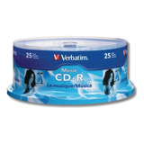 Cd-r Verbatim Digital Audio 100 Pzas 700mb 40x 80min