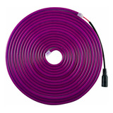 Tira De Luz Neon 5 Metros 12v Luz Morado