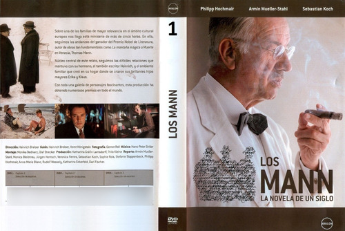 Los Mann - La Novela De Un Siglo - Thomas Mann - 3 Dvds