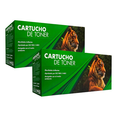 Kit 2 Tóner Alternativo Tigre Compatible Brother TN450 TN420 Negro Láser HL-2130\u002F2240 | Meses sin interés