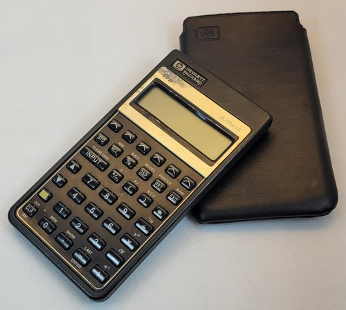 Calculadora Hp 17bii - Original- Com Capa Original E Bateria