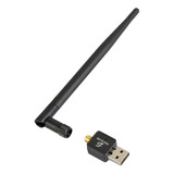Tarjeta Usb Antena Wifi 150mbps 802.11n/g/b Lap Pc + Potente