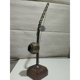 Berimbau Miniatura Decoração Em Metal 