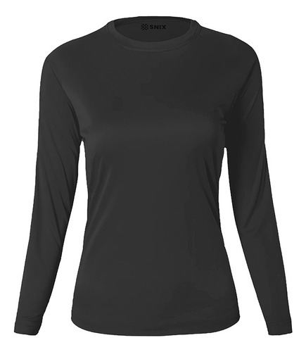 Polera Femenina Dry Fit Manga Larga Snix