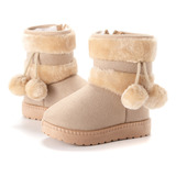 Botas De Nieve Para Niños Pequeños Para Niños, Niñas, Zapato