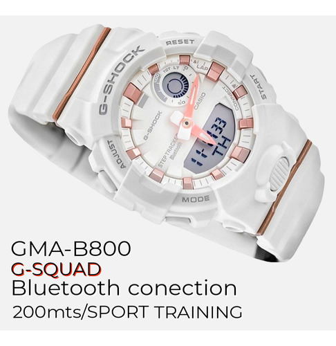 Casio G Shock Gma-b800 G-squad Bluetooth 