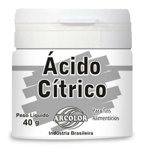 Acido Citrico 40g - Arcolor