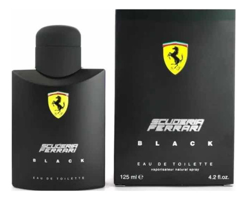 Ferrari Black Eau De Toilette - Perfume Masculino 125ml