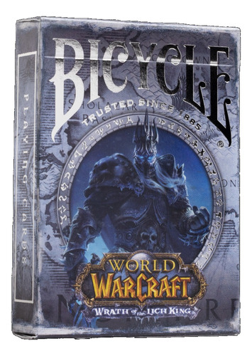 Baraja Poker Bicycle World Of Warcraft Blizzard Variedades