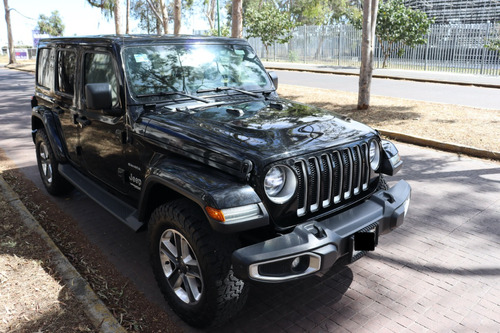 Jeep Wrangler Sahara 2018 Negro / Beige Piel Automatico 4x4