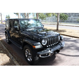 Jeep Wrangler Sahara 2018 Negro / Beige Piel Automatico 4x4