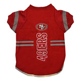 Camiseta Perro Nfl San Francisco 49ers, Fútbol Mascotas -