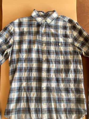 Camisa Marca Gap De Franela Talla Ch 