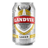 Nueva! Cerveza Landvik Lager Lata 330ml 4,5% Vol Importada