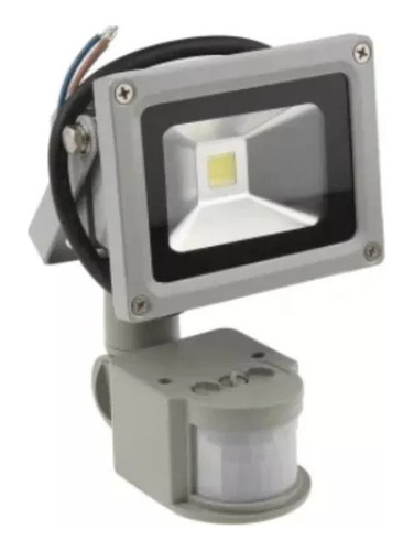 Luz Foco Proyector 10w Con Sensor De Movimiento