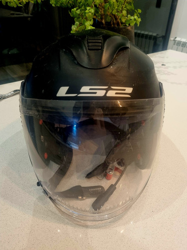 Casco L52 Verso Doble Visera Con Intercomunicador