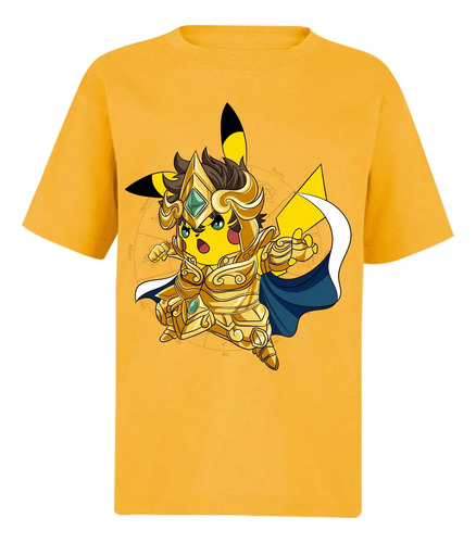 Playera Infantil Pokemon Pikachu Leo