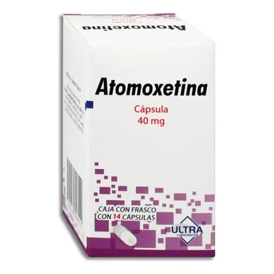 Atomoxetina 40 Mg 14 Cápsulas | Envío gratis