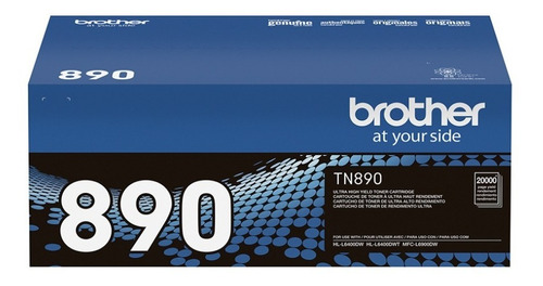 Cartucho Toner Brother Tn-890 Negro Alto Rendimiento 20k