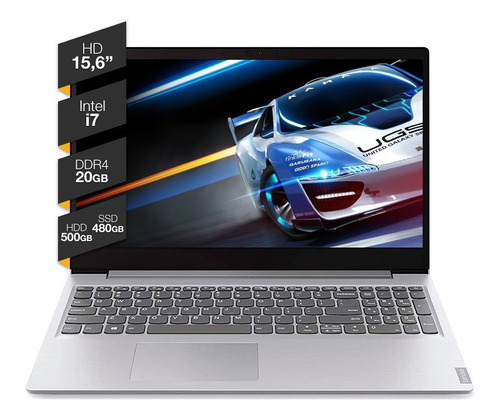 Notebook Lenovo Intel I7 20gb Ram Ssd 480gb Hdd 500gb Win10