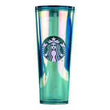 Vaso Starbucks Transparente Azul San Valentin Original