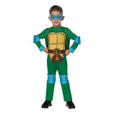 Tortugas Ninja Tmnt, Disfraz/cosplay [leonardo] Clasico, Niño Pequeño