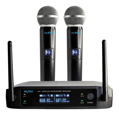 Microfones S/fio Leson Ls902 Digital Plus