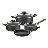 Set Ollas Bateria De Cocina Tramontina Loreto Teflon 4 Pzs