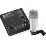 Kit Grabacion Behringer Voice Studio Interfaz Usb Mic500 C-1