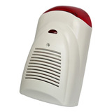 Sirena Exterior Antidesarme Alarma Seguridad + Luz 1° Htec