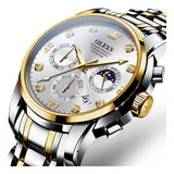 Reloj De Pulsera Olevs 2889 Original Para Hombre