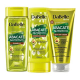 Kit Dabelle Abacate Nutritivo Sh, Cond + Óleo Em Creme